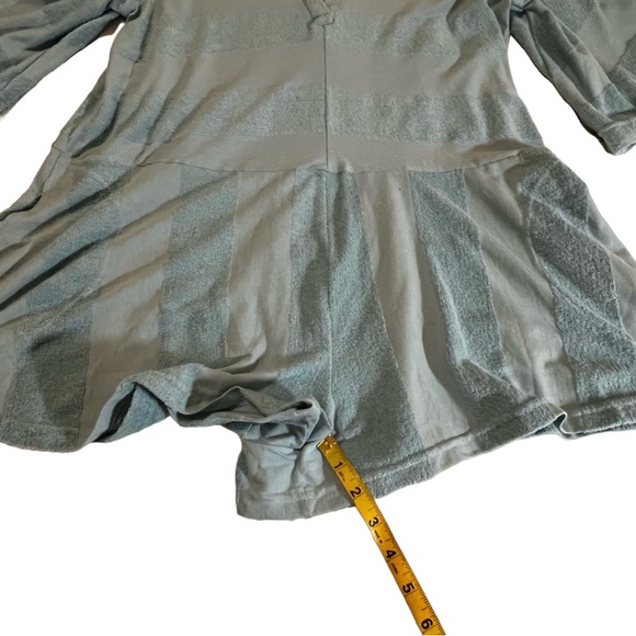 Free People Beach Charlton Romper Medium NEW Terry Beachy Pockets Swim Cover Up - Picture 9 of 13